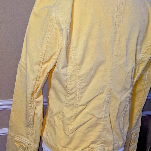 Corduroy Single Button Blazer - Picture 3 of 8